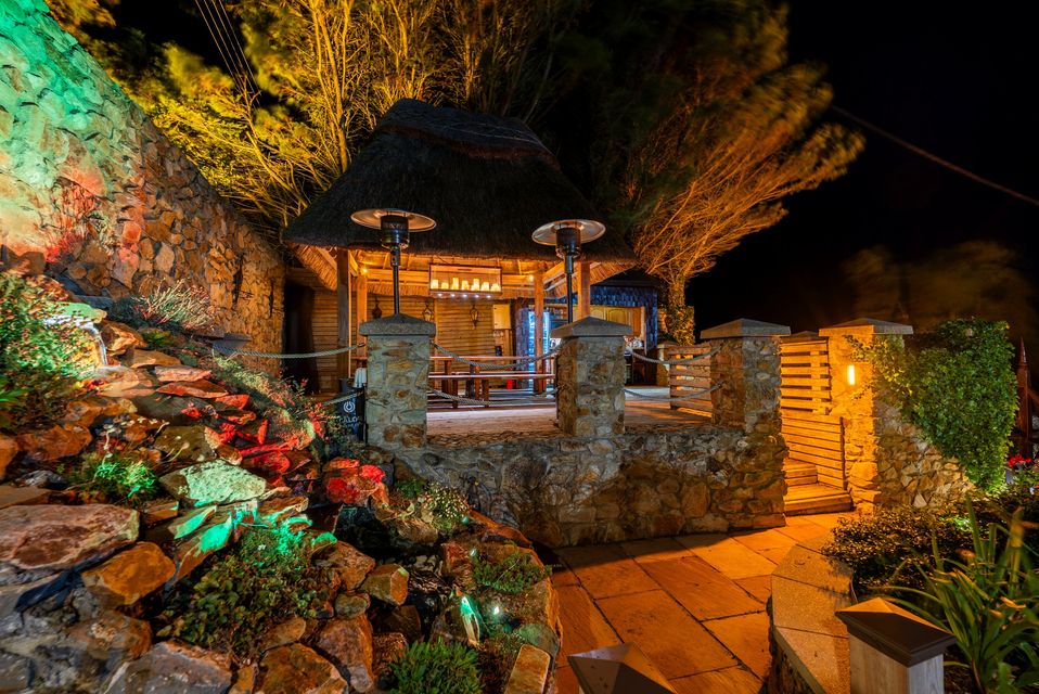 The outdoor party area at Carrigkeal. Photo: Barbara McCarthy